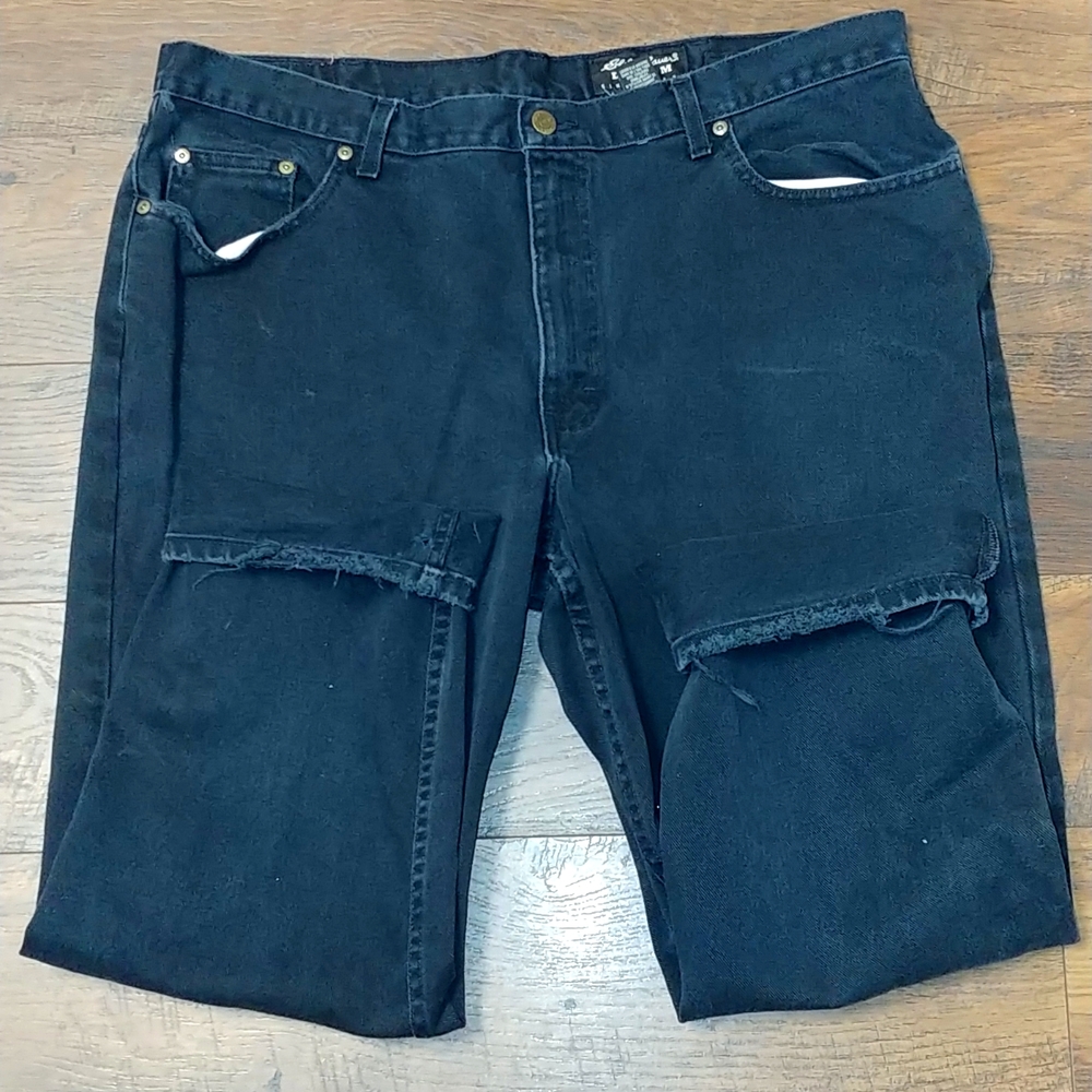 Eddie Bauer Jeans, Color-Black, Size- W46* L30